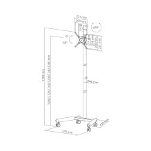 Sbox FS-622 LED TV Floor Mount