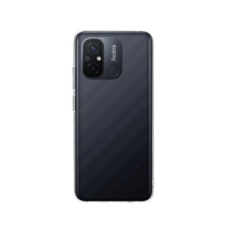 Taktinis „Xiaomi Redmi 12C“ TPU dėklas, skaidrus