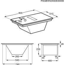 Kaitlentė-gartraukis AEG TH84CB03CB
