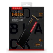 „Western Digital Black WD_BLACK™ SN850X NVMe™“ SSD diskas su „SANDISK“ 8 TB procesoriumi