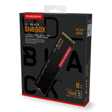 „Western Digital Black WD_BLACK™ SN850X NVMe™“ SSD diskas su „SANDISK“ 8 TB procesoriumi