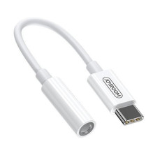 Audio adapteris JOYROOM (SHC1) iš "USB-C" į 3,5mm baltas