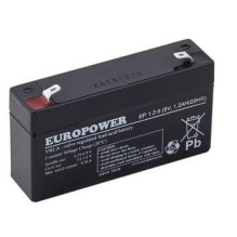 AKUMULIATORIUS 6V 4.5AH VRLA / EP4.5-6 EUROPOWER EMU