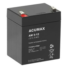 AKUMULIATORIUS 12V 5AH VRLA / AM5-12T2 ACUMAX EMU