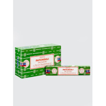 Smilkalų Lazdelės - Satya Smilkalai Patchouli 15 Lazdelių 20 cm