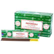 Smilkalų Lazdelės - Satya Smilkalai Patchouli 15 Lazdelių 20 cm