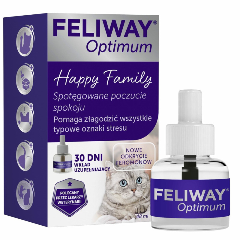 CEVA Feliway Optimum - papildymas - 48 ml