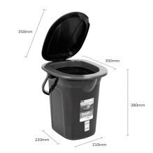 GreenBlue GB320GG Tourist Toilet GreenBlue 19L Green-Gray GreenBlue GB320GG Tourist Toilet GreenBlue 19L Green-Gray