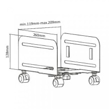 Maclean Mount MC-851 Castor platform Maclean Mount MC-851 Castor platform