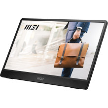 MSI PRO MP161 E2U nešiojamas televizorius / monitorius Nešiojamas monitorius Juoda 39,6 cm (15,6") LED 1920 x 1080 