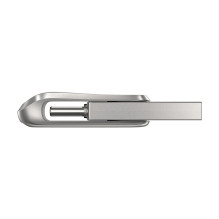 SanDisk Ultra Dual Drive Luxe USB flash drive 256 GB USB Type-A / USB Type-C 3.2 Gen 1 (3.1 Gen 1) Stainless steel SanDisk Ultra Dual Drive Luxe USB flash drive 256 GB USB Type-A / USB Type-C 3.2 Gen 1 (3.1 Gen 1) Stainless steel