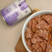 PAKA ZWIERZAKA Pepe Vet Light Mono Rabbit - šlapias šunų maistas - 400g PAKA ZWIERZAKA Pepe Vet Light Mono Rabbit - šlapias šunų maistas - 400g