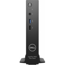 „Dell OptiPlex 3000 ThinClient“ N5105, 8 GB, 64 GB, „ThinOS“, juodas