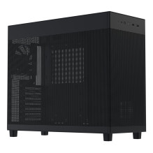 Case, ASUS, ATX / micro ATX / Mini-ITX, Black / Transparent, Midi Tower, PC, PRIME AP303 TG BLACK, 90DC00V0-B39010