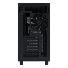 Korpusas, ASUS, ATX / micro ATX / Mini-ITX, Juodas / Permatomas, Midi Tower, PC, PRIME AP303 TG BLACK, 90DC00V0-B39010