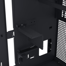 Korpusas, ASUS, ATX / micro ATX / Mini-ITX, Juodas / Permatomas, Midi Tower, PC, PRIME AP303 TG BLACK, 90DC00V0-B39010