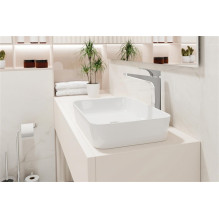 HIACYNT NEW TOP WASHBASIN. WHITE 500MM HIACYNT NEW TOP WASHBASIN. WHITE 500MM