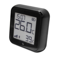 Shelly H&T Gen3 Black Temperature and Humidity Sensor Shelly H&T Gen3 Black Temperature and Humidity Sensor
