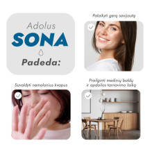 Ultragarsinis oro drėkintuvas Adolus SONA, 25W