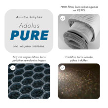 Air purifier Adolus PURE + Additional filter