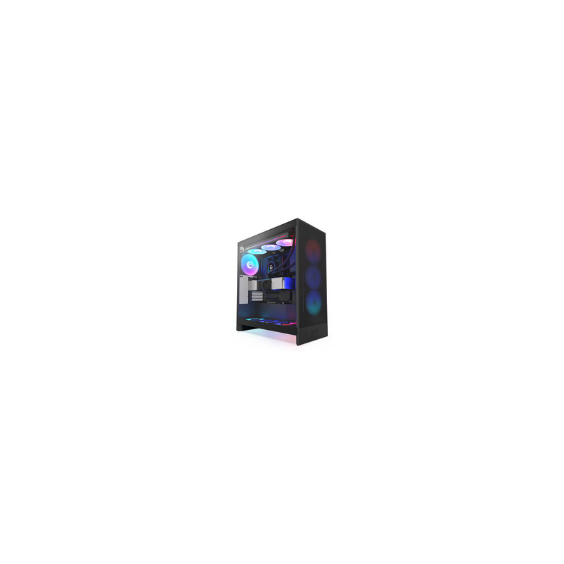 NZXT H7 Flow RGB Midi Tower Black