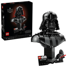 Konstruktorius - LEGO Star Wars 75439 Darth Vader Bust 349 Pieces 180 mm Juodas Konstruktorius - LEGO Star Wars 75439 Darth Vader Bust 349 Pieces 180 mm Juodas