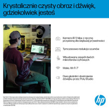 HP OmniBook X Flip 16-ar0016nw Ryzen AI 5 340 16.0"2K Touch OLED IPS 300nits AG 16GB LPDDR5X SSD1TB Radeon 840M Cam