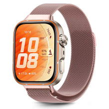 Tech-Protect MilaneseBand for Huawei Watch Fit 3 - Pink Tech-Protect MilaneseBand for Huawei Watch Fit 3 - Pink