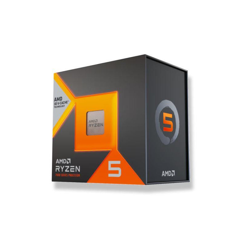 AMD Ryzen 5 7500X3D procesorius 4 GHz 96 MB L3 dėžutė