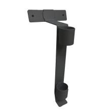 FLAGPOLE HOLDER SINGLE BLACK