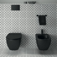 Vandens nuleidimo mygtukas Ideal Standard Oleas M1, juoda