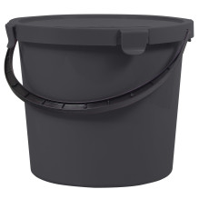 Bucket Plast Team, 10 l, grey