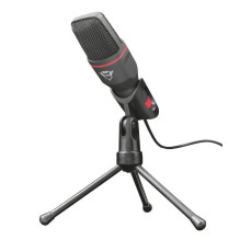 Mikrofonas Trust GXT212 MICO USB Trust, juoda Mikrofonas Trust GXT212 MICO USB Trust, juoda