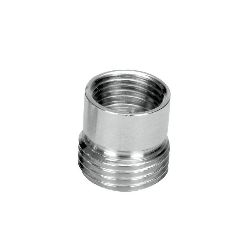 Žalvarinis chromuotas perėjimas 1 / 2"X3 / 4", vidinis / išorinis