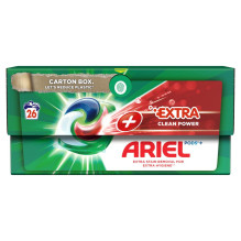 Washing capsules Ariel extra clean, 26 pcs