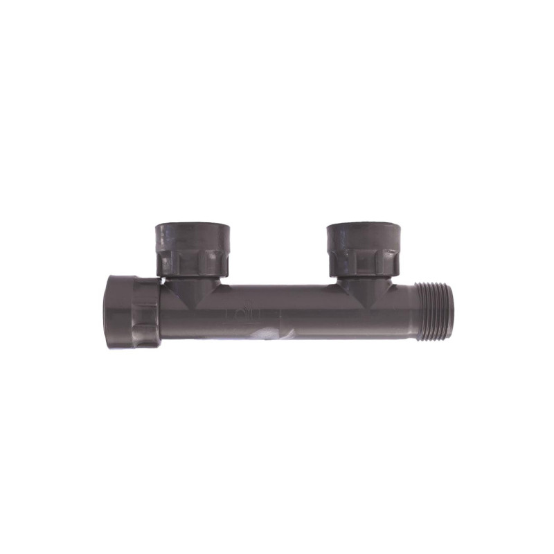 PVC MANIFOLD SYSTEM 2 PORTS 1IN