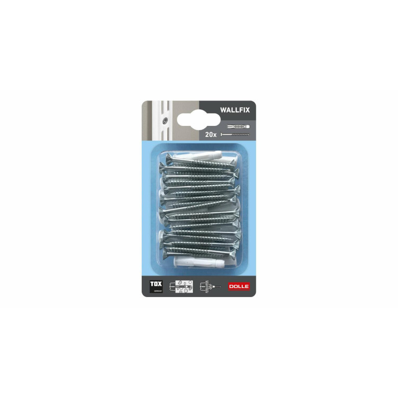 WALLFIX. 20X- ZINC PLATED