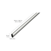 CLOTHES RAIL 1.640X35X20 MM CHROME CLOTHES RAIL 1.640X35X20 MM CHROME