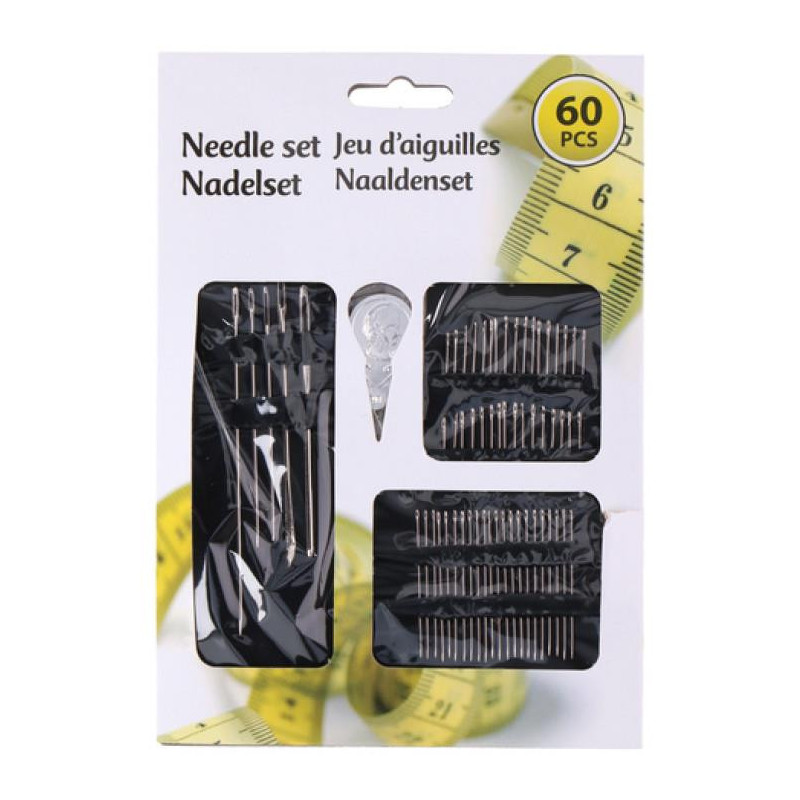 Sewing needles 60pcs mt bl