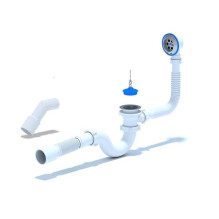 BATH TRAP OUTLET OVERFL 1 1 / 2 FLEXI E156 BATH TRAP OUTLET OVERFL 1 1 / 2 FLEXI E156