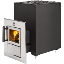 Wood-burning sauna stove...