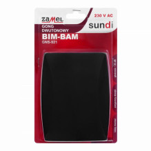 CHIME BIM-BAM 230V BLACKGNS-921-CZN