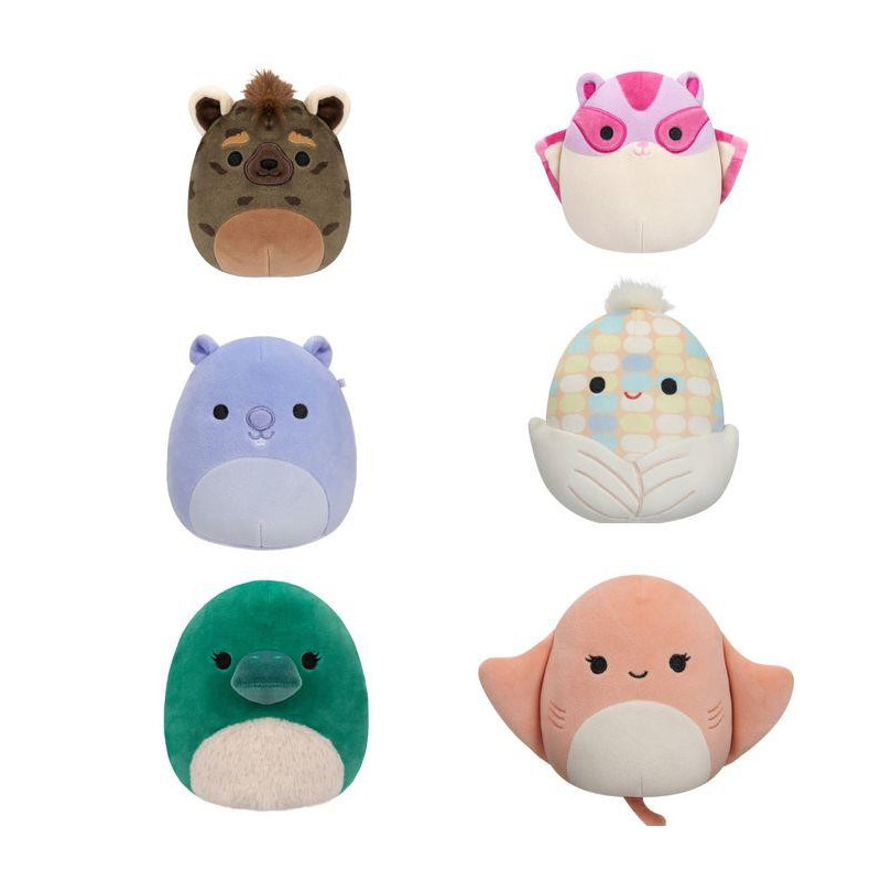 Stuffed toy Squishmallows, various colours