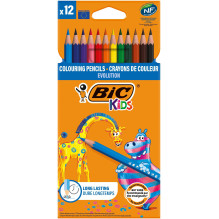COLORING PENCILS EVOLUTION WALLET 12