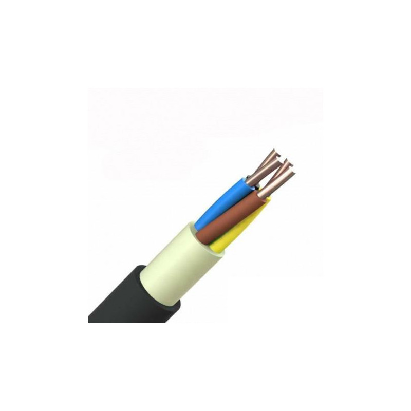 Behalogeninis kabelis TT Cables N2XH-J, B2ca, 3 x 4 mm²,500m