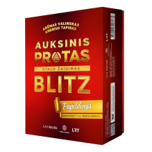 Addition to the board game Auksinis Protas. BLITZ