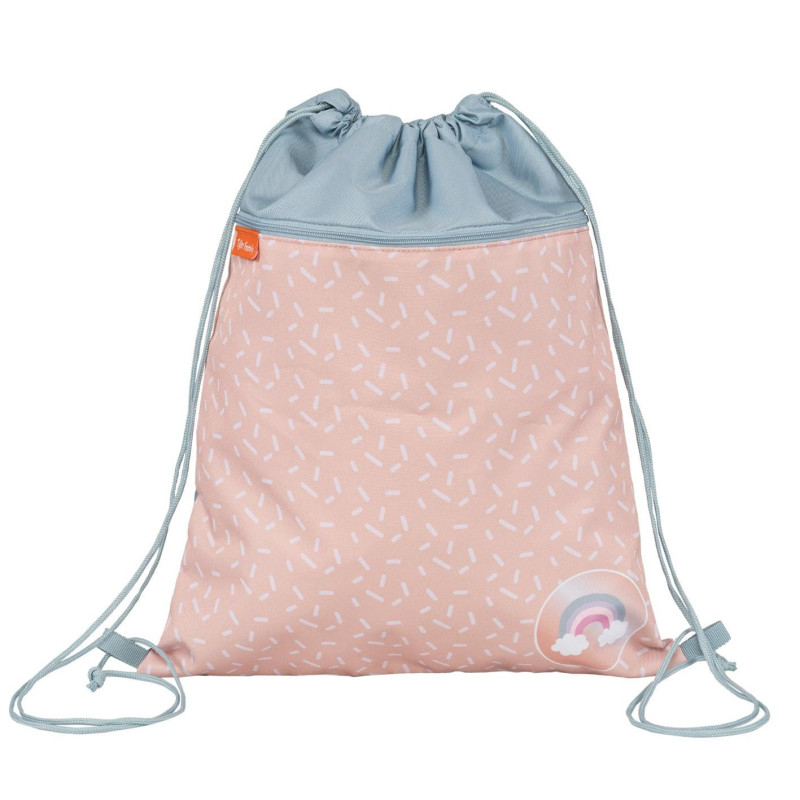 Sports bag Tiger TGAS-019S01, pink / grey, 40x31x5cm