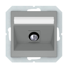 TV SOCKET GREY TVL01-02 QR1000