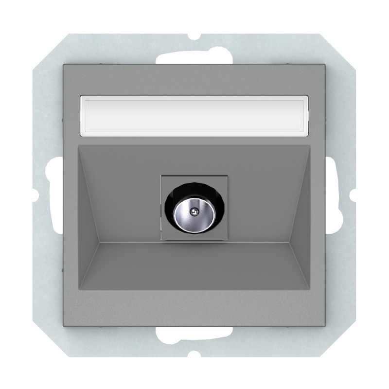 TV SOCKET GREY TVL01-02 QR1000