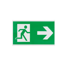 STICKER EXIT TO THE RIGHT...